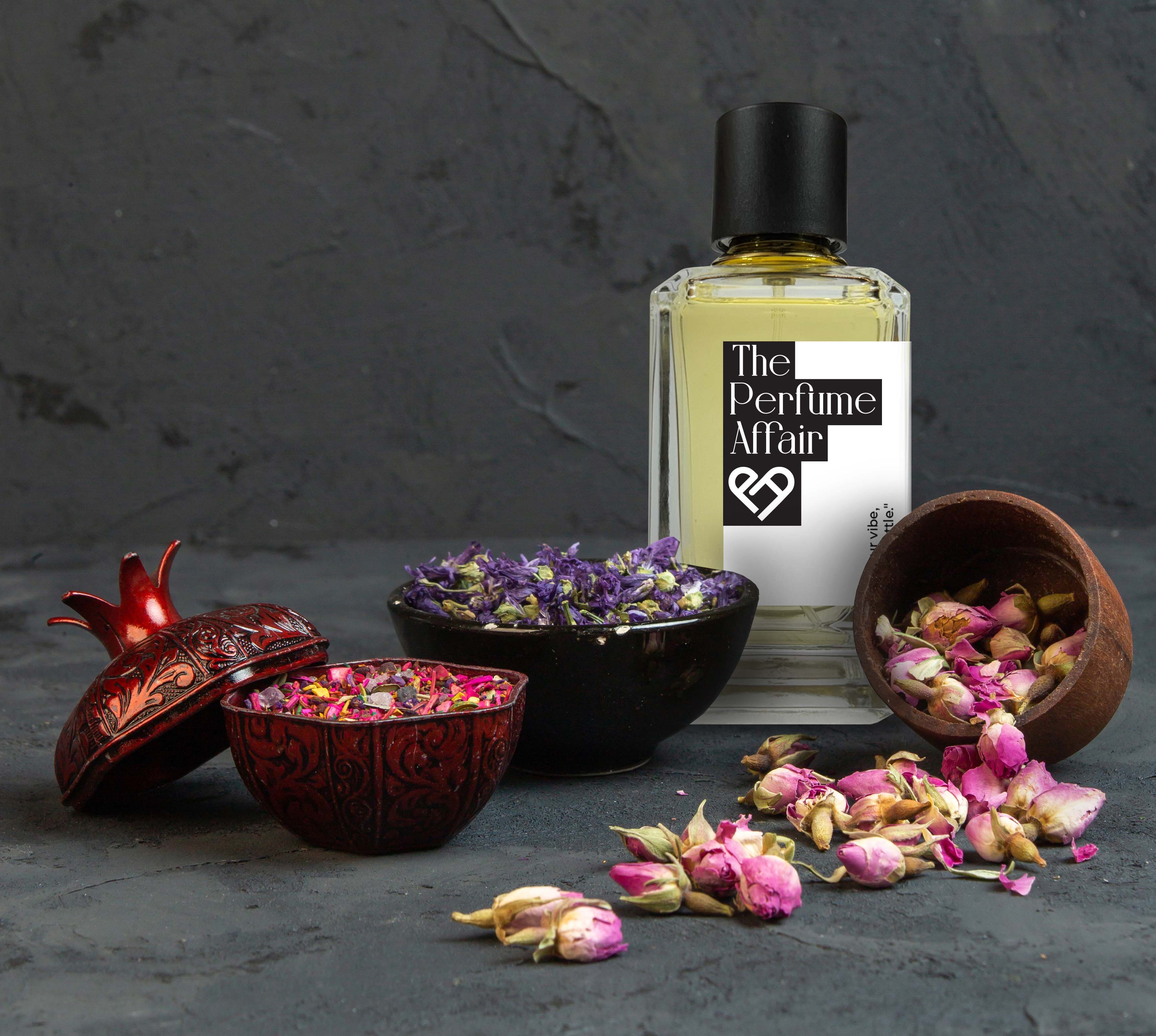 TPA perfume bottle with dropper